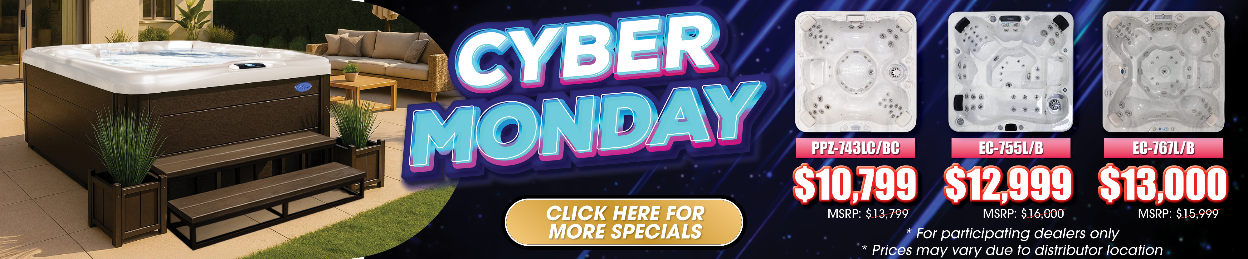 Calspas hot tub being used in a family setting - Kalamazoo