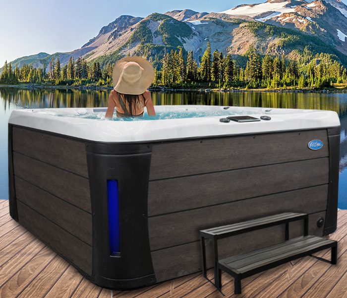 Calspas hot tub being used in a family setting - hot tubs spas for sale Kalamazoo